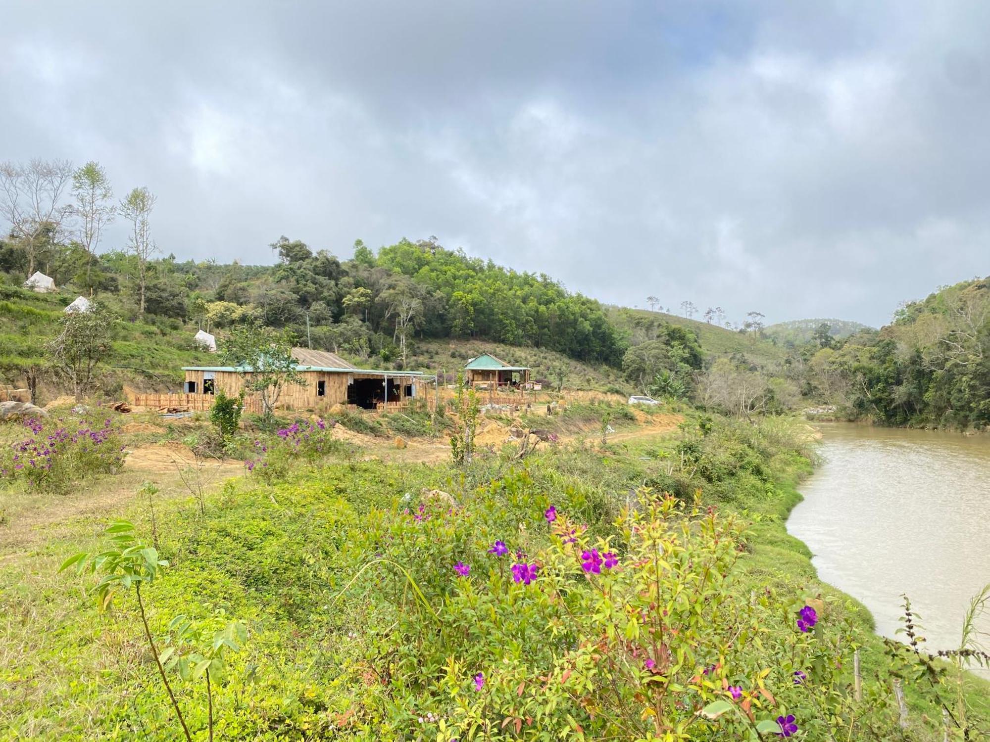 Coi Nguon Farm Glam Mang Den Hotel Kon Von Kla Екстериор снимка