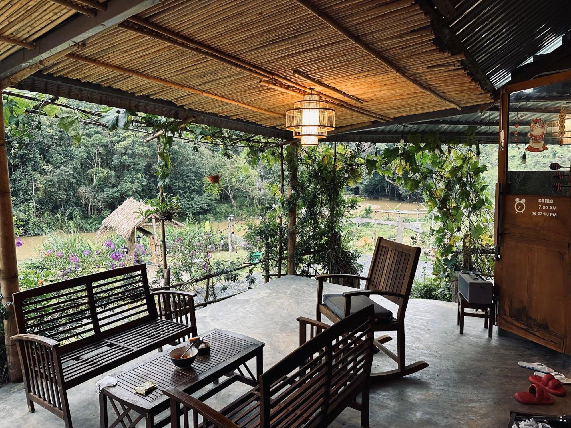 Coi Nguon Farm Glam Mang Den Hotel Kon Von Kla Екстериор снимка